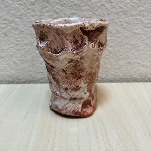 Ceramic Fine Art  Cup Hand-thrown. One of a Kind.Wabi Sabi. - Picture 8 of 8